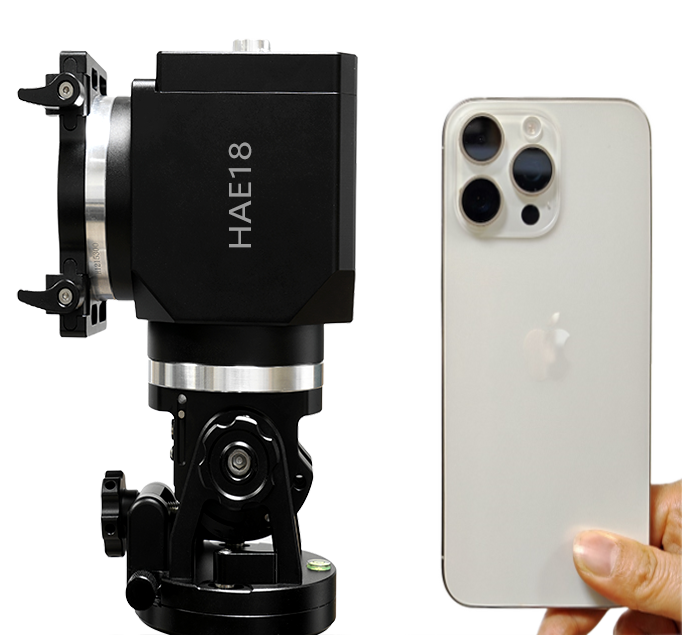 iOptron HAE18C Dual AZ/EQ Strain Wave Mount