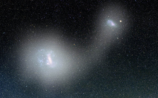 Astronz Object of the Week: The Large and Small Magellanic Clouds (LMC & SMC)