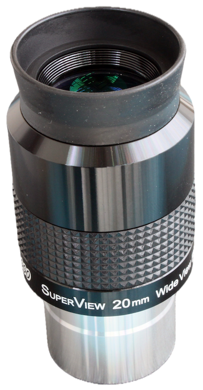 20mm SuperView 1.25" Wide Angle Eyepiece