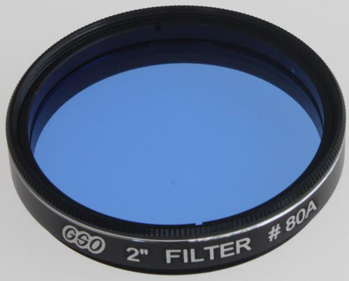 Filter #80A Medium Blue 2"