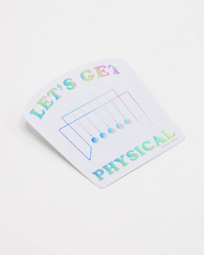 Cognitive Surplus: Let's Get Physical Sticker